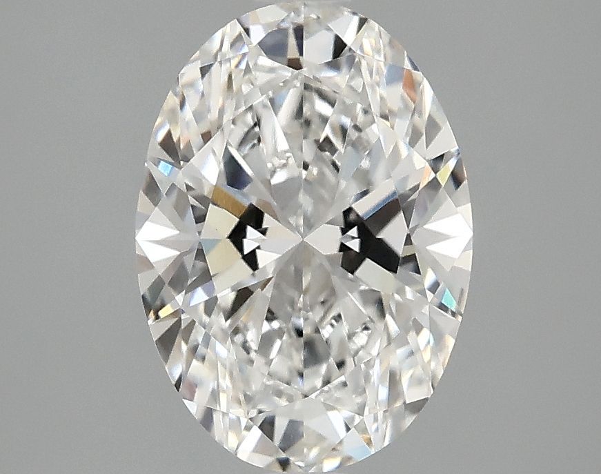 2.10 ct. oval Lab Grown Diamond front image