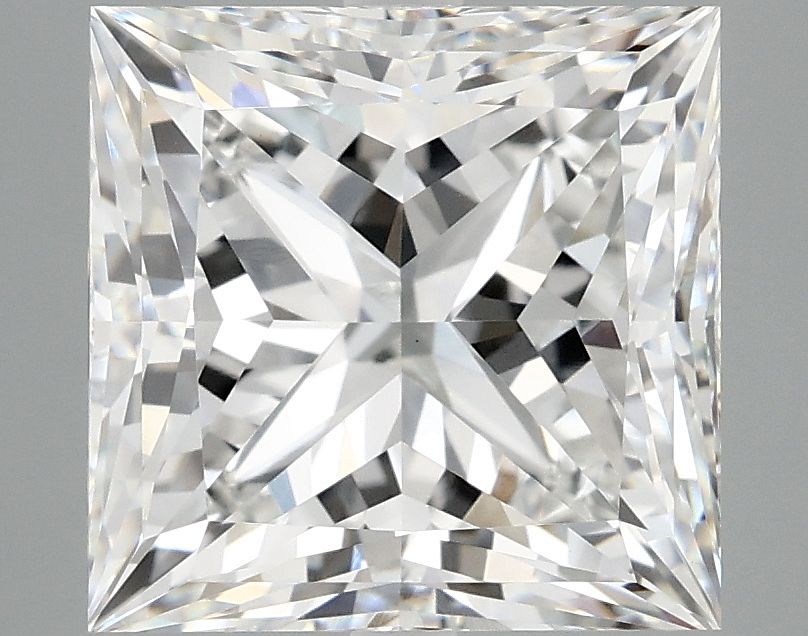 5.10 ct. princess Lab Grown Diamond front image