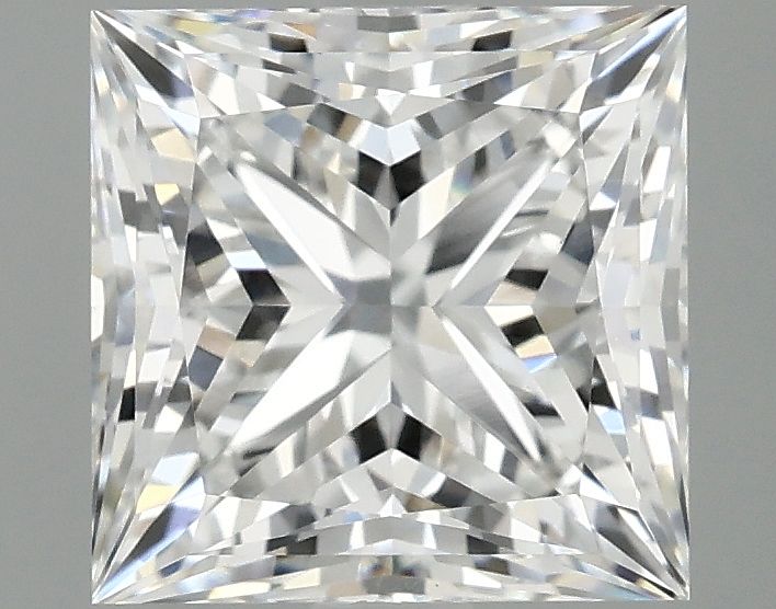 2.07 ct. princess Lab Grown Diamond front image