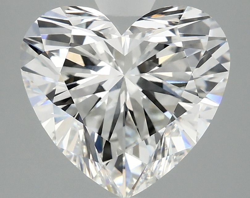 3.08 carat f VVS2 EX Cut IGI heart diamond