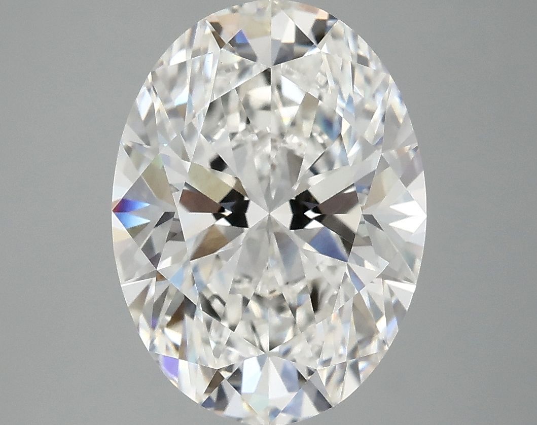 4.02 ct. oval Lab Grown Diamond front image