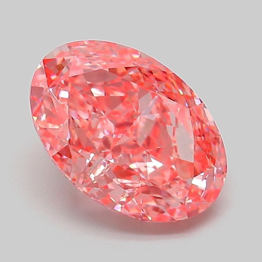 3.09 ct. oval Lab Grown Diamond front image