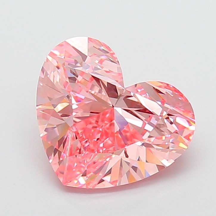5.02 ct. heart Lab Grown Diamond front image