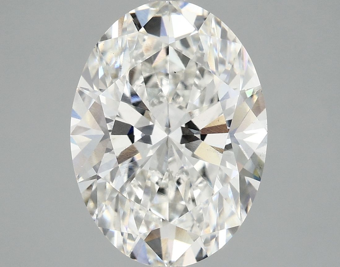 4.03 ct. oval Lab Grown Diamond front image