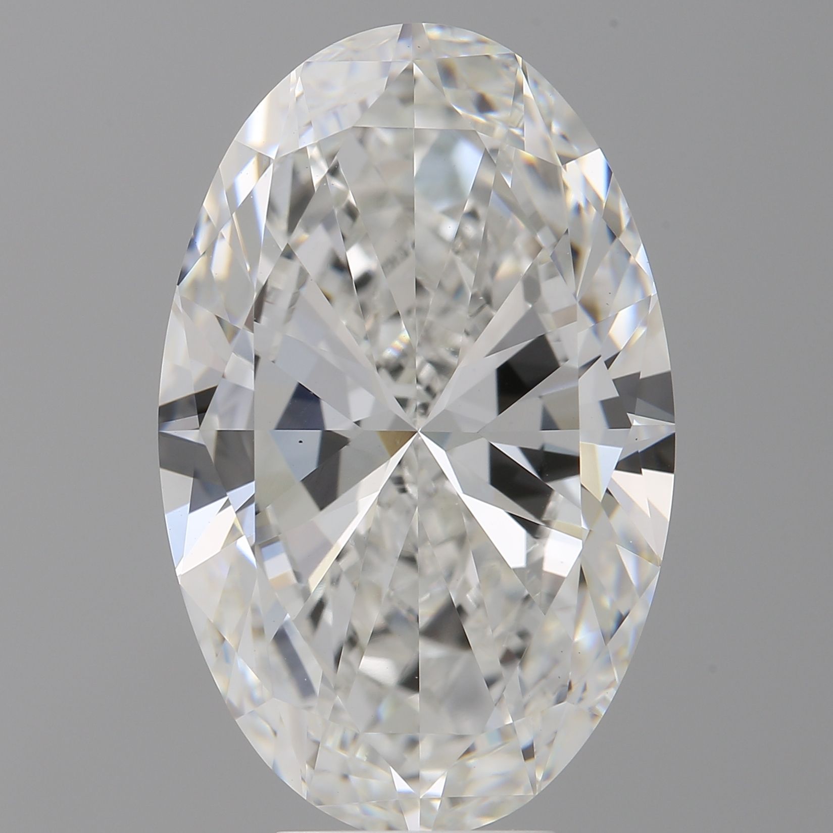 8.01 ct. oval Lab Grown Diamond front image