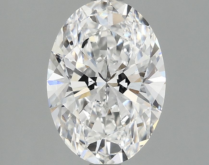 2.10 ct. oval Lab Grown Diamond front image