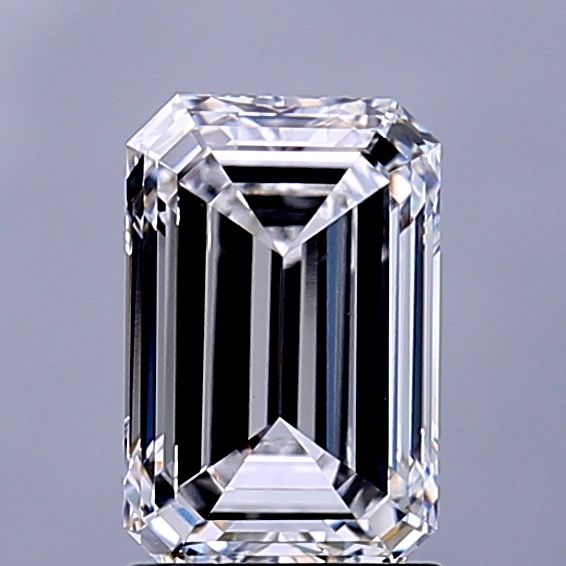 1.70 ct. emerald Lab Grown Diamond front image