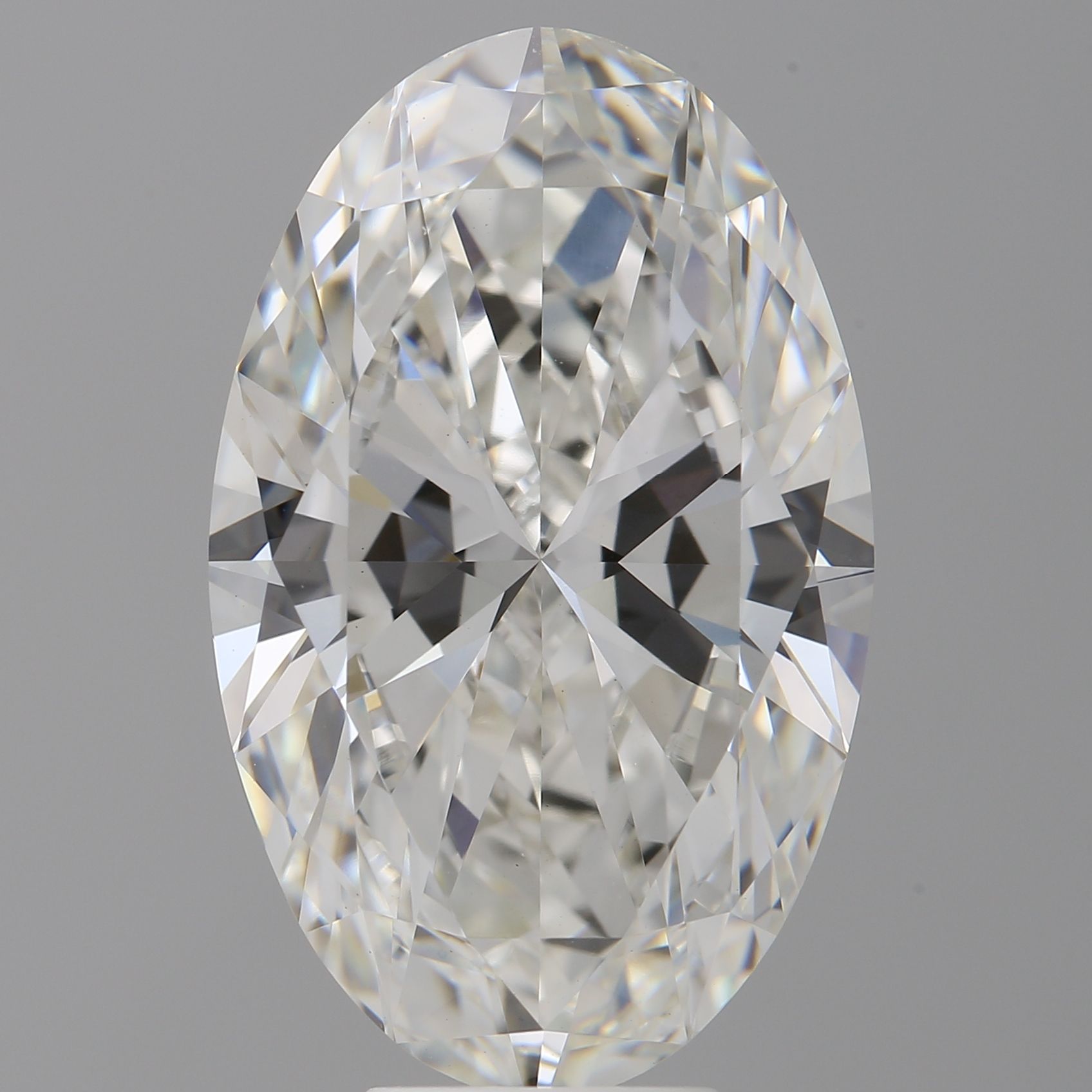8.07 ct. oval Lab Grown Diamond front image