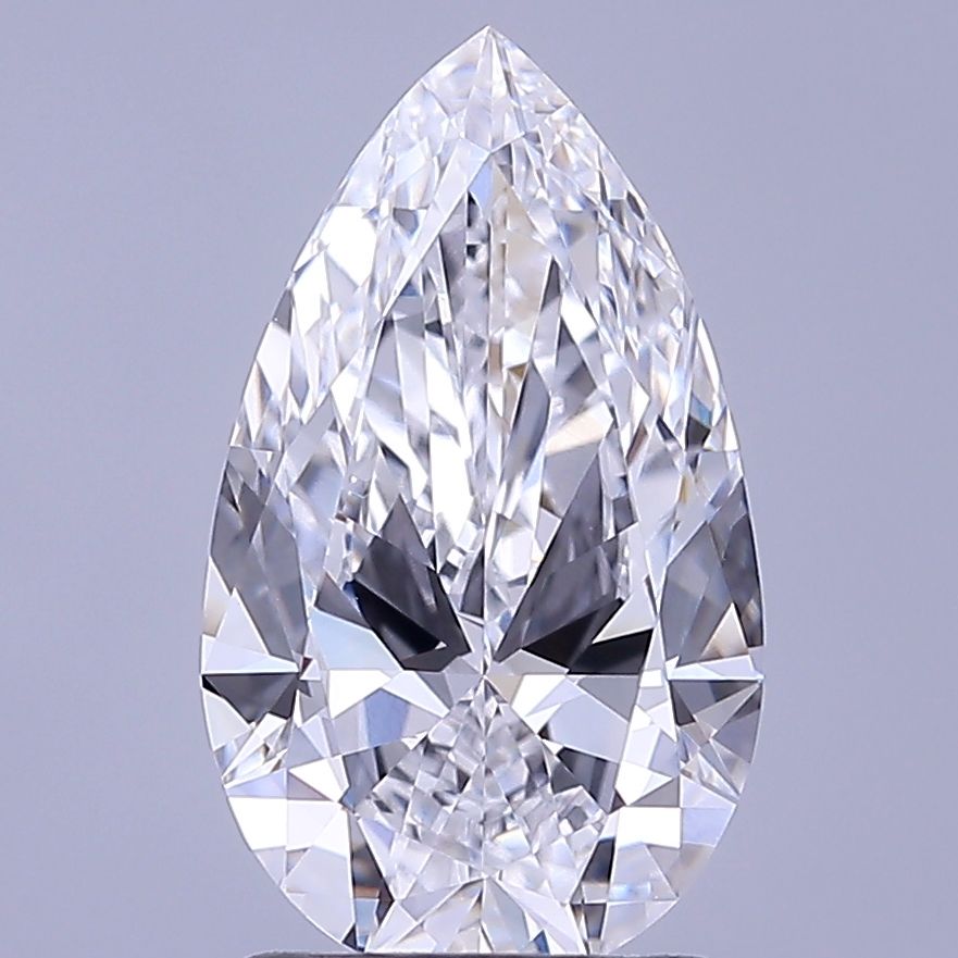 1.70 ct. pear Lab Grown Diamond front image