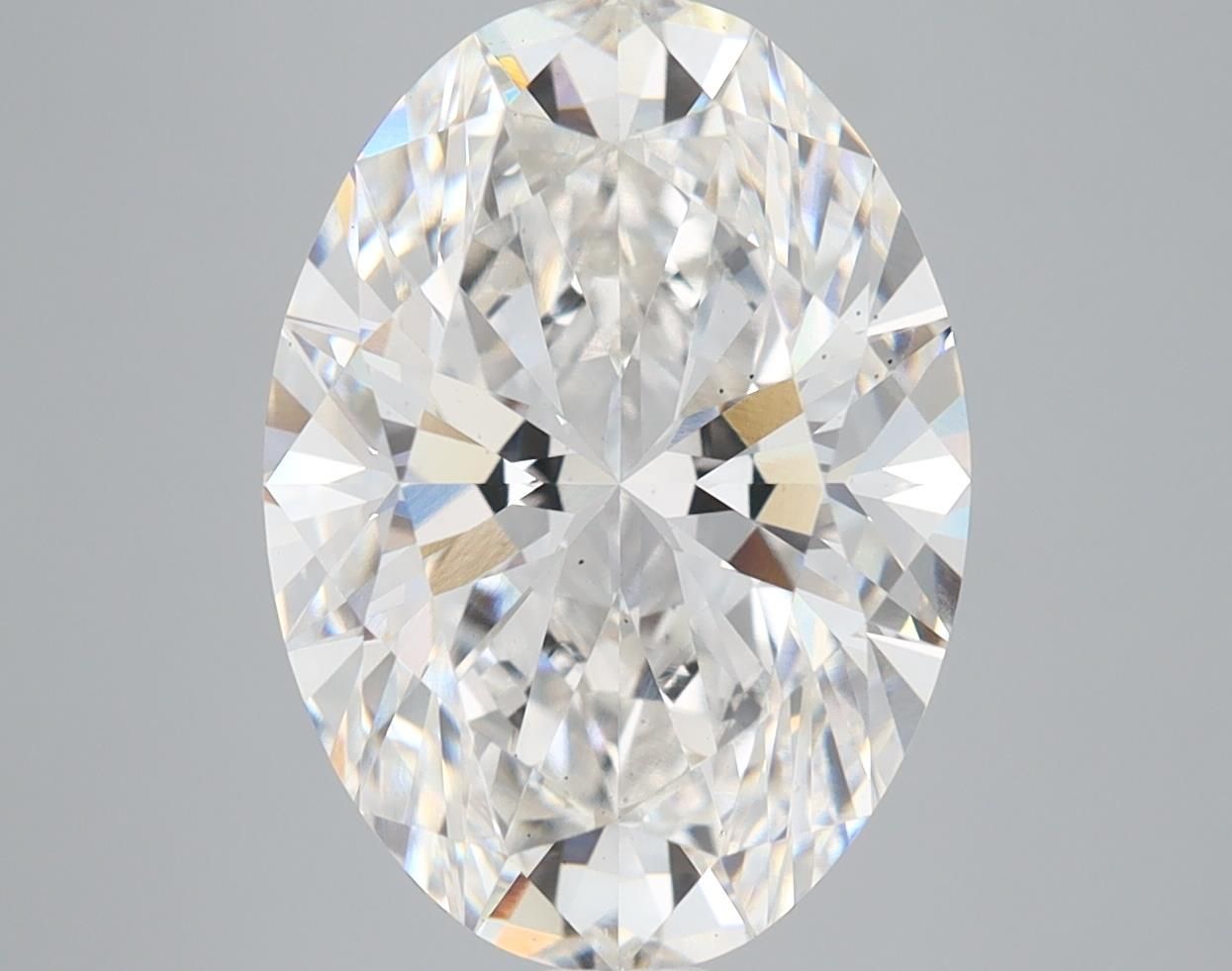 5.10 ct. oval Lab Grown Diamond front image