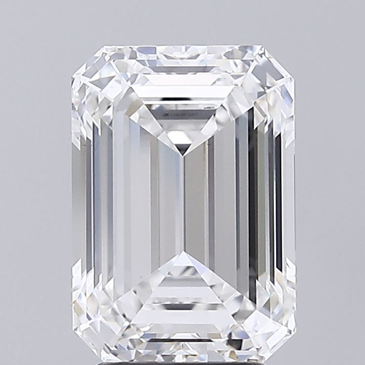 4.05 ct. emerald Lab Grown Diamond front image