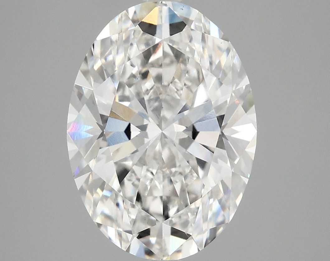 4.06 ct. oval Lab Grown Diamond front image