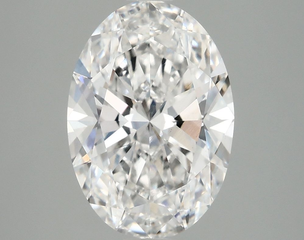 3.02 ct. oval Lab Grown Diamond front image