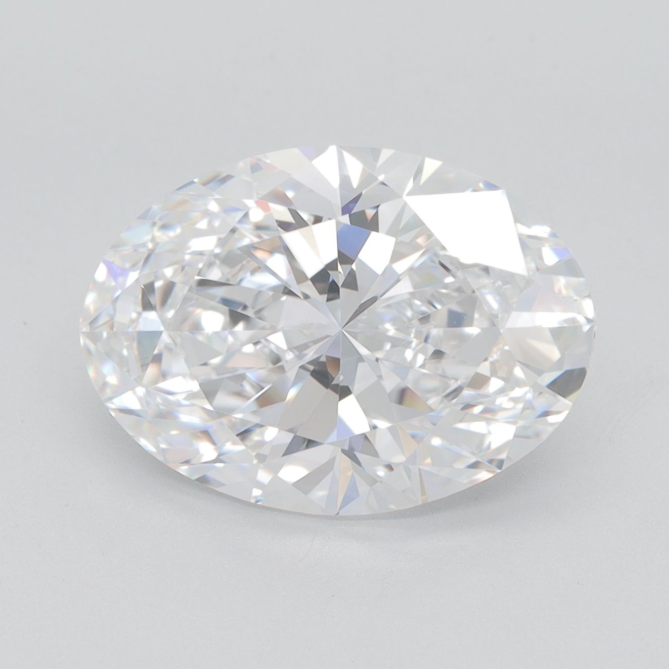 Diament LG owalny, 5.08 ct, D, VVS1