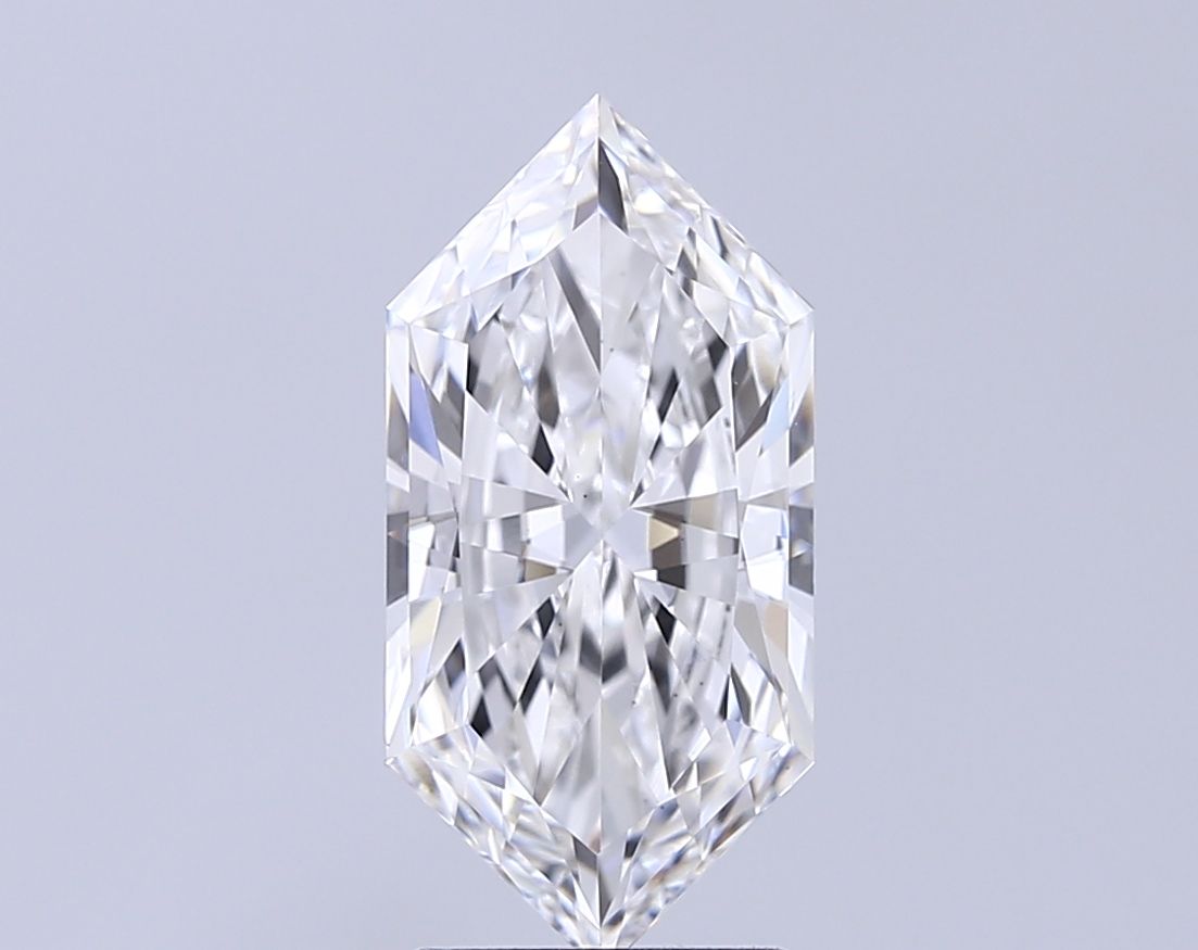 3.05 ct lab-grown Hexagonal Diamond