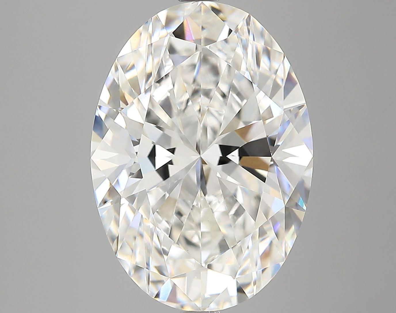 6.01 ct. oval Lab Grown Diamond front image