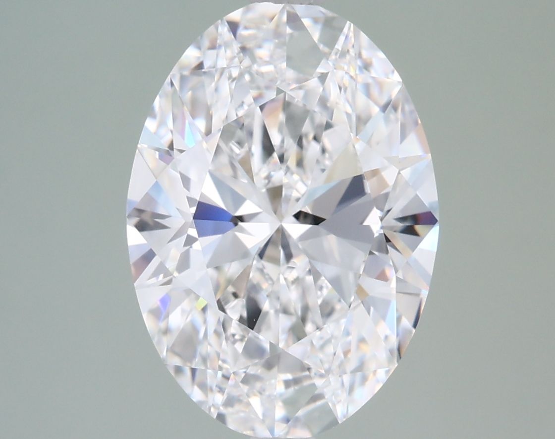 3.06 ct. oval Lab Grown Diamond front image