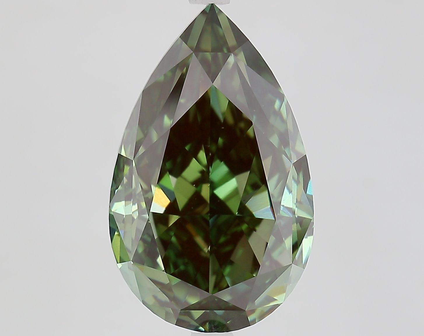 9.02 ct. pear Lab Grown Diamond front image