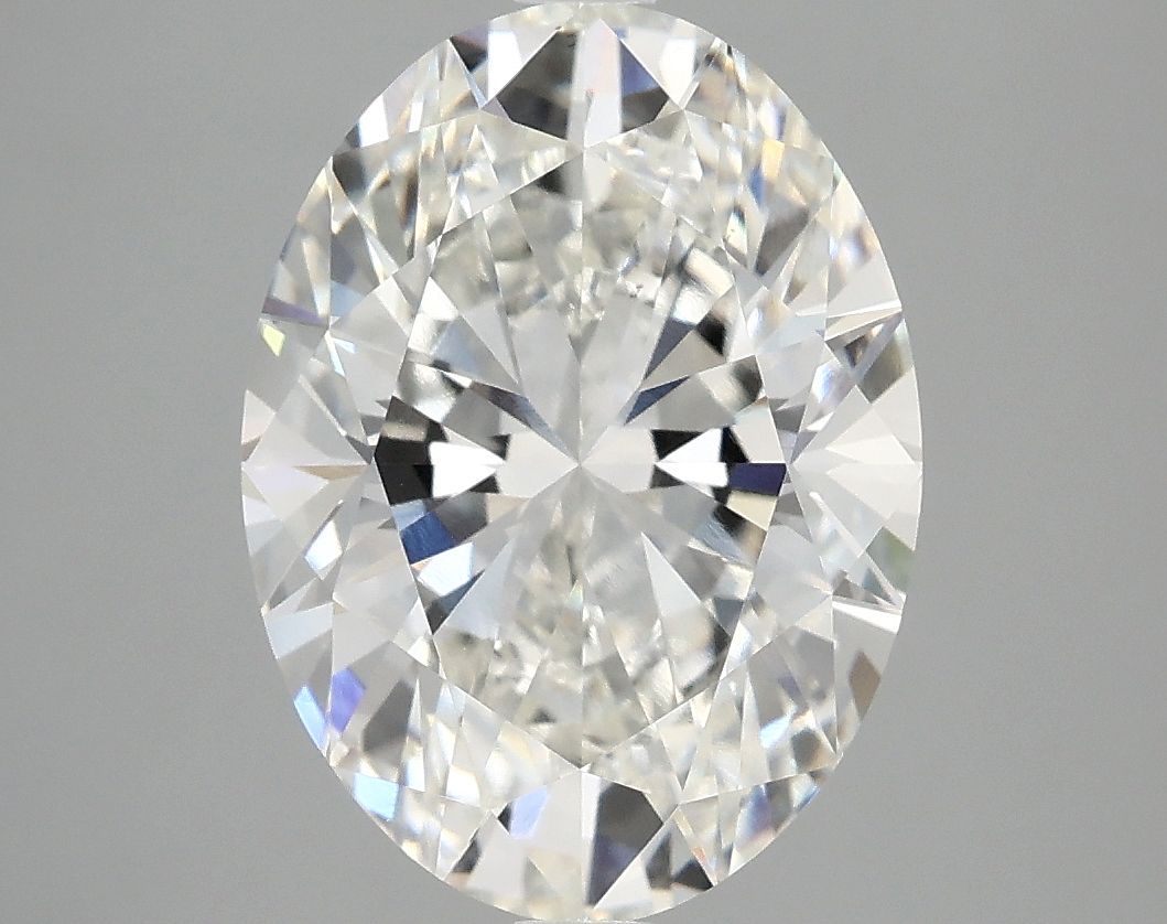 3.94 ct. oval Lab Grown Diamond front image