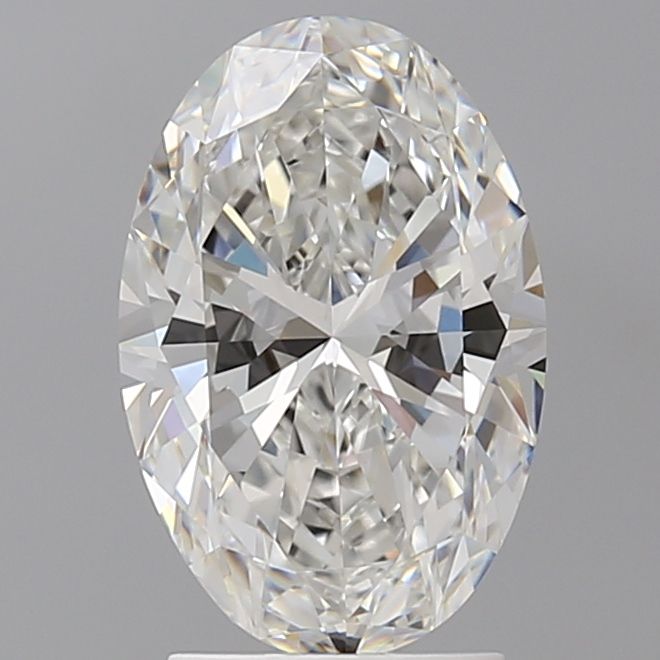 2.54 ct. oval Lab Grown Diamond front image