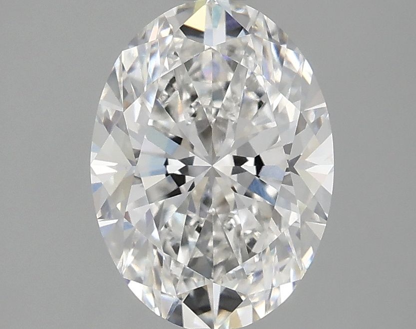 2.08 ct. oval Lab Grown Diamond front image
