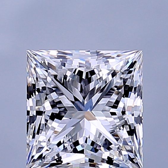 2.21 ct. princess Lab Grown Diamond front image
