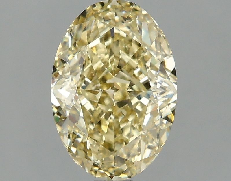 2.10 ct. oval Lab Grown Diamond front image