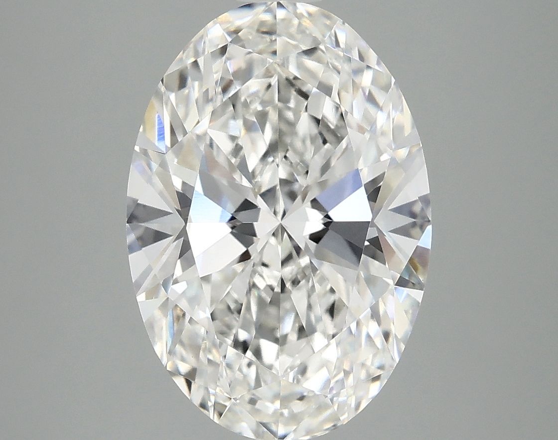 3.94 ct. oval Lab Grown Diamond front image