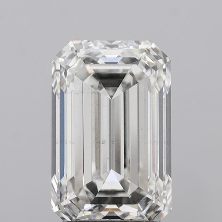 2.52 ct. emerald Lab Grown Diamond front image