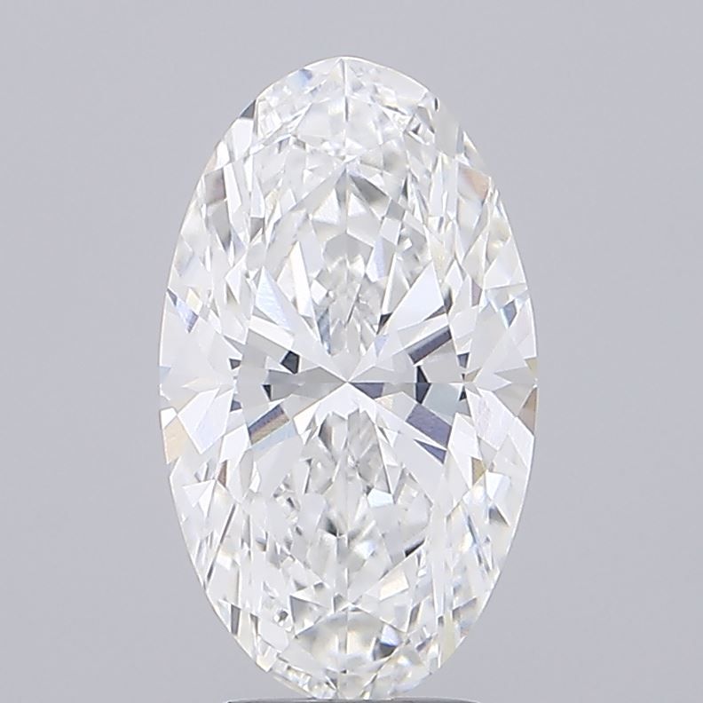 4.07 ct. oval Lab Grown Diamond front image