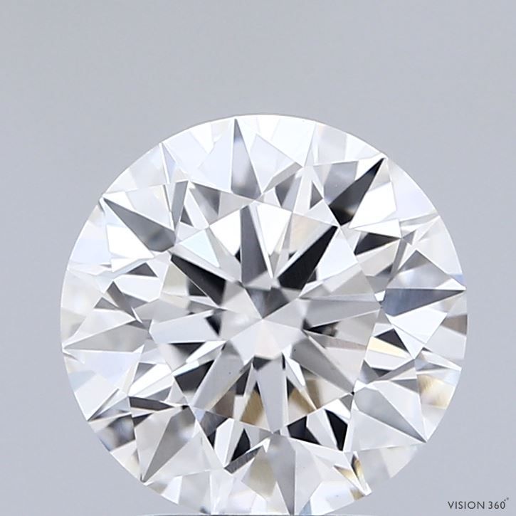 2.03 ct. round Lab Grown Diamond front image