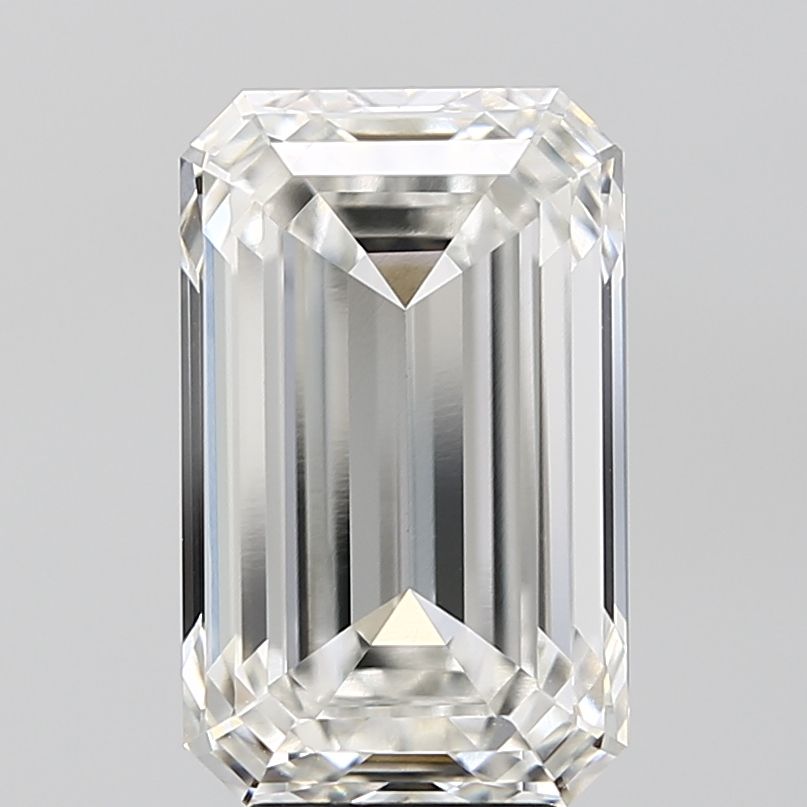 6.04 ct. emerald Lab Grown Diamond front image
