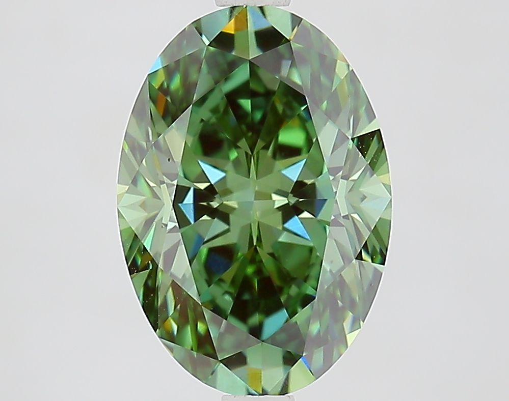 3.09 ct. oval Lab Grown Diamond front image