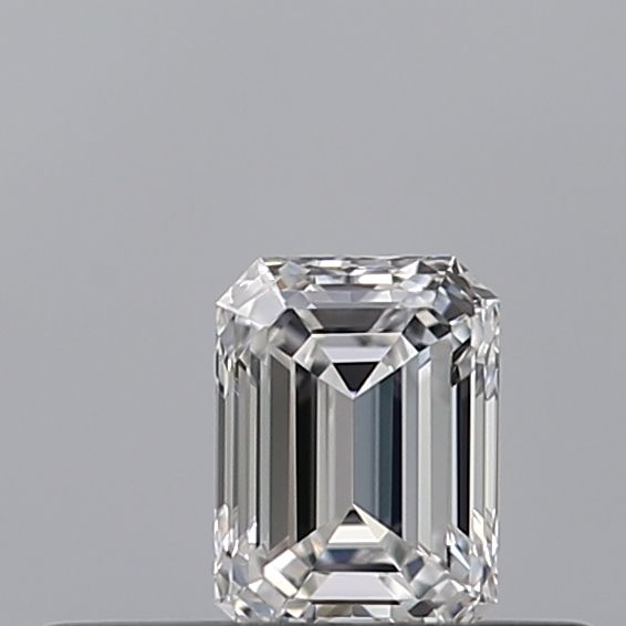 0.23 Carat Emerald Diamond D VVS2