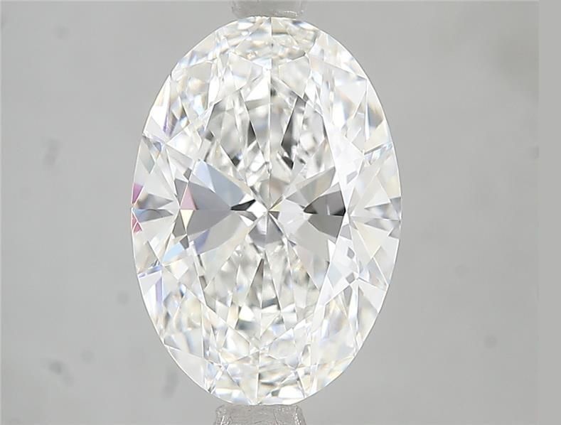 3.02 ct. oval Lab Grown Diamond front image