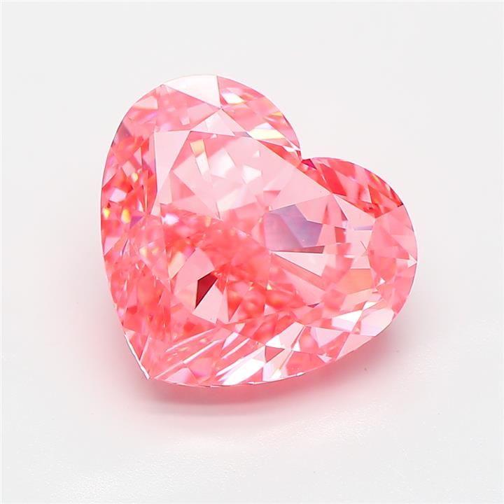5.10 ct. heart Lab Grown Diamond front image