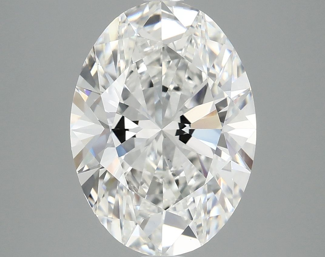 4.06 ct. oval Lab Grown Diamond front image