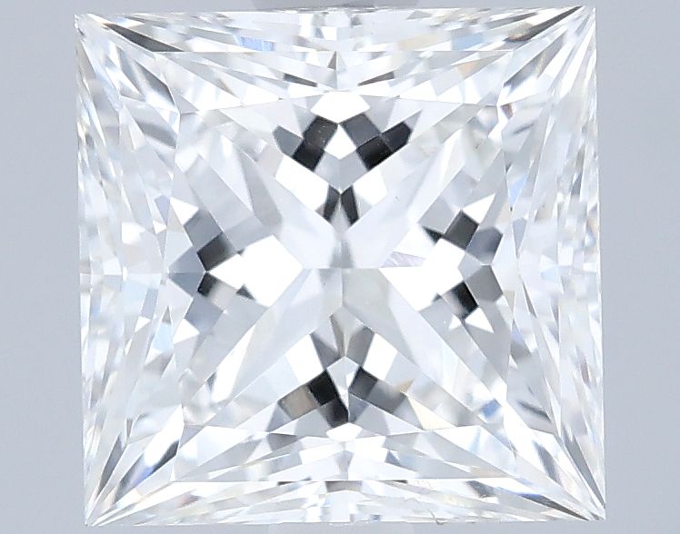 2.07 ct. princess Lab Grown Diamond front image