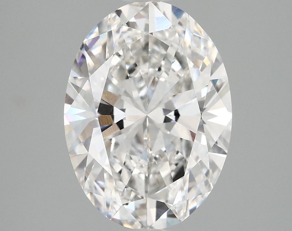 3.01 ct. oval Lab Grown Diamond front image