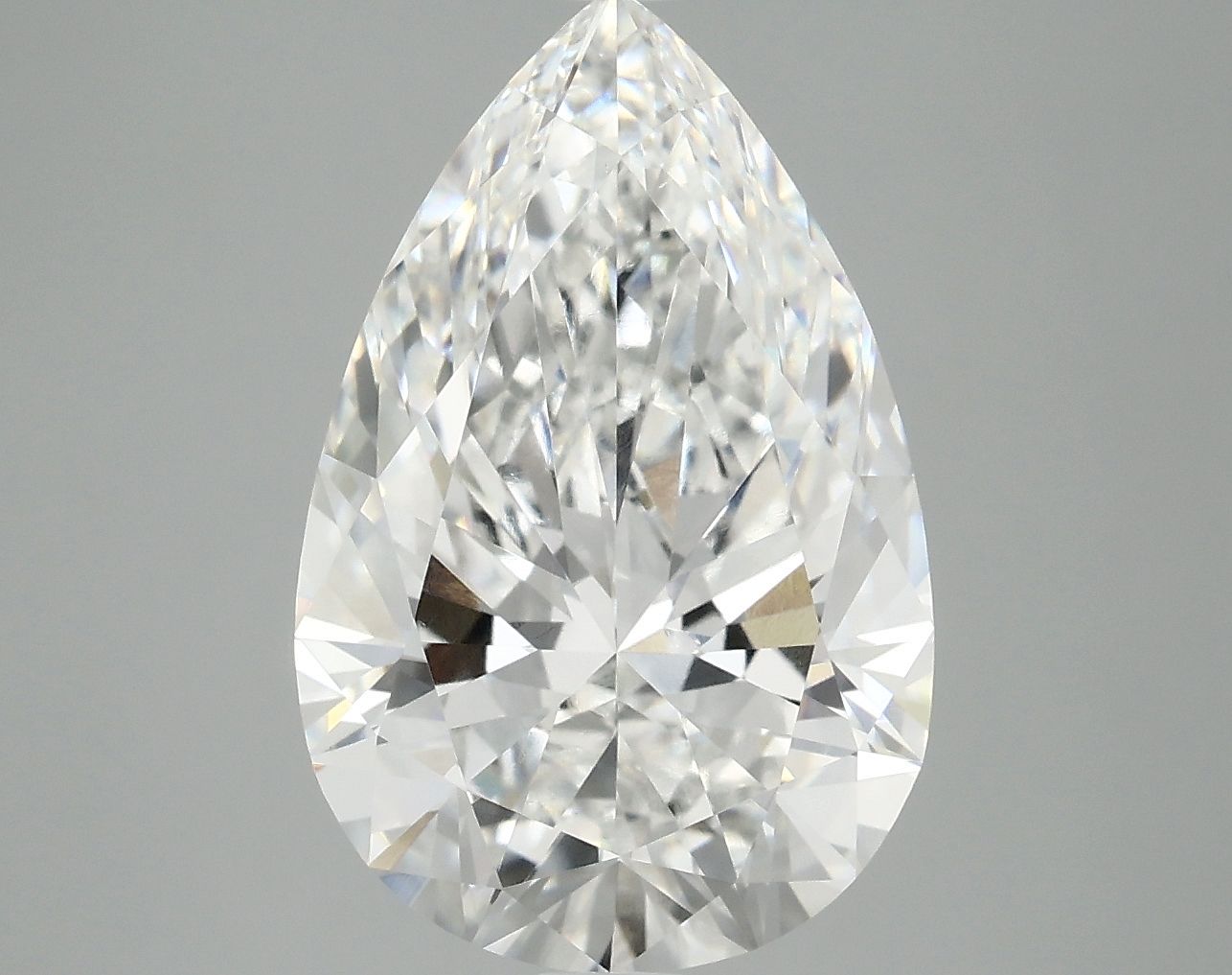 5.07 ct. pear Lab Grown Diamond front image