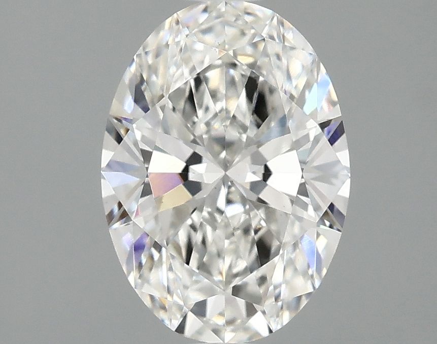 1.38 ct. oval Lab Grown Diamond front image