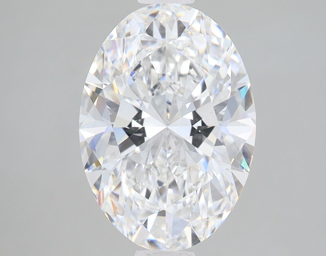 3.01 ct. oval Lab Grown Diamond front image
