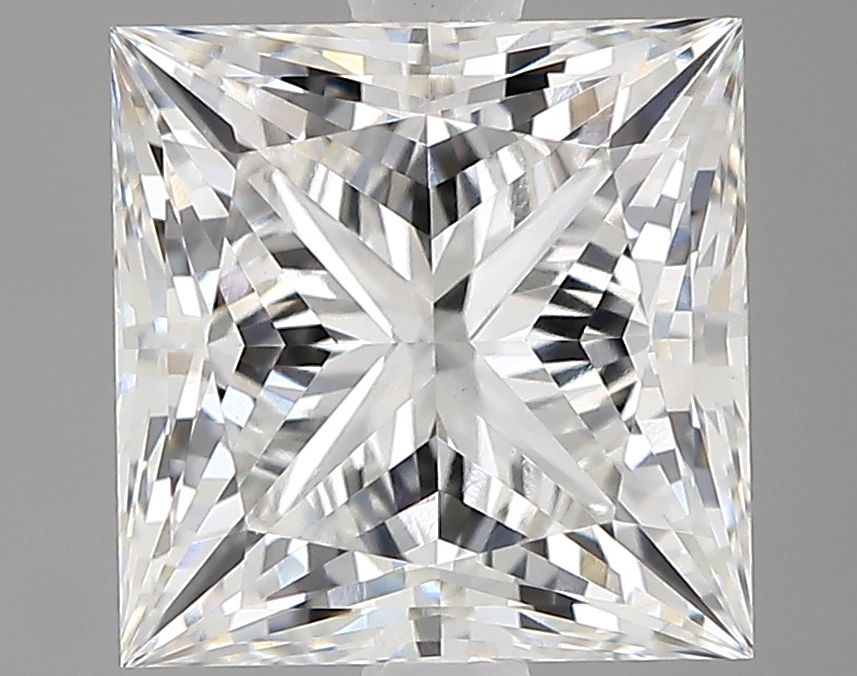 2.60 ct. princess Lab Grown Diamond front image