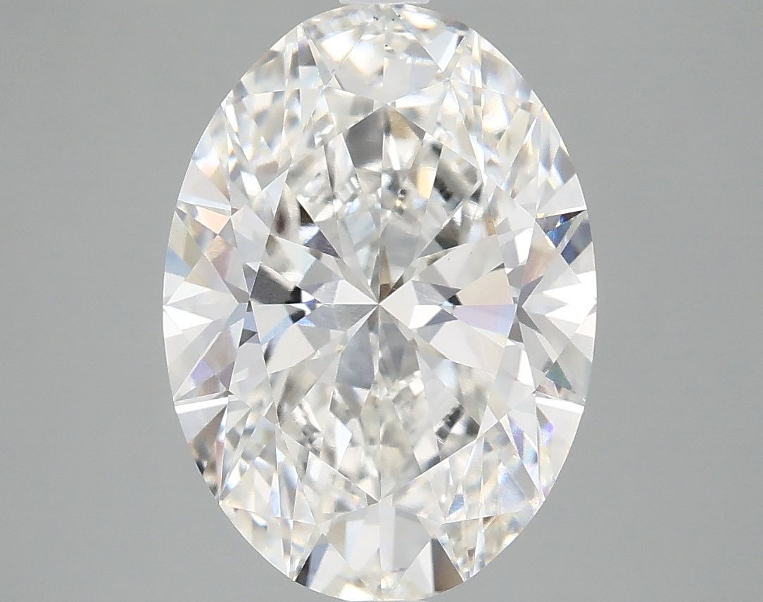 4.09 ct. oval Lab Grown Diamond front image