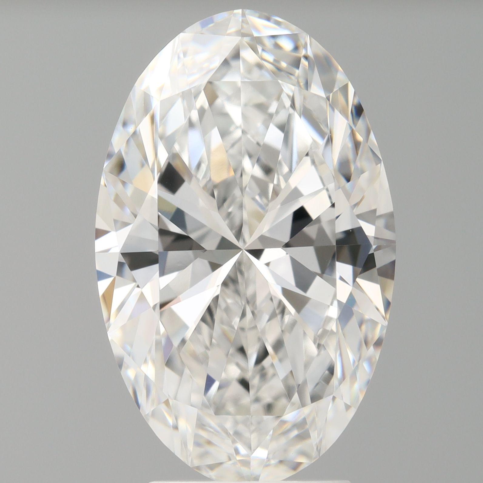 4.08 ct. oval Lab Grown Diamond front image
