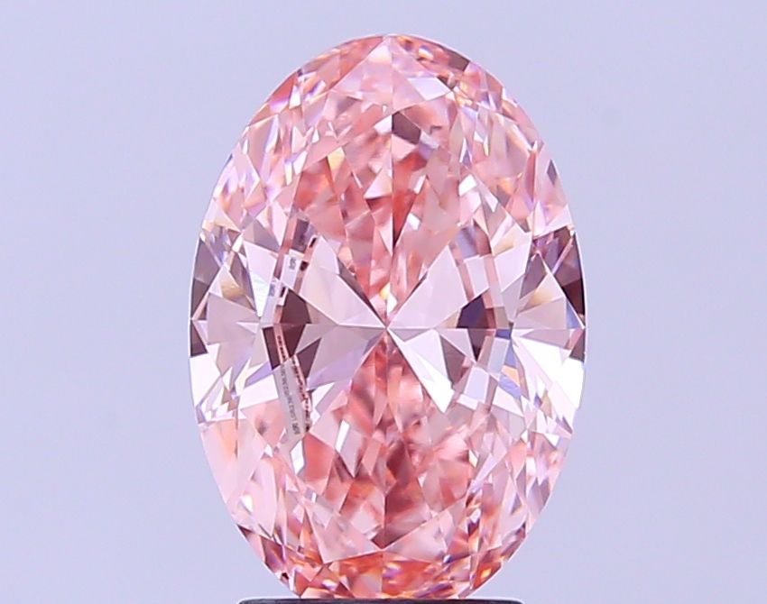 3.00 ct. oval Lab Grown Diamond front image