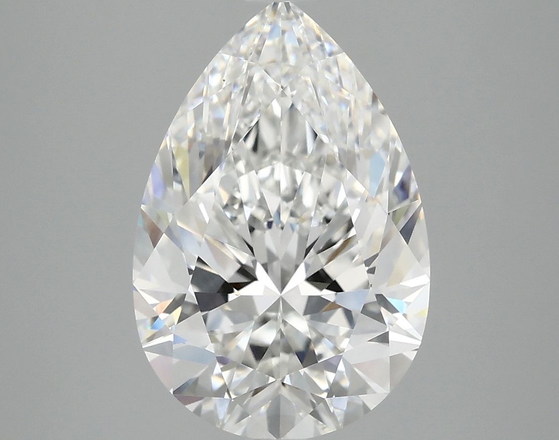3.96 ct. pear Lab Grown Diamond front image