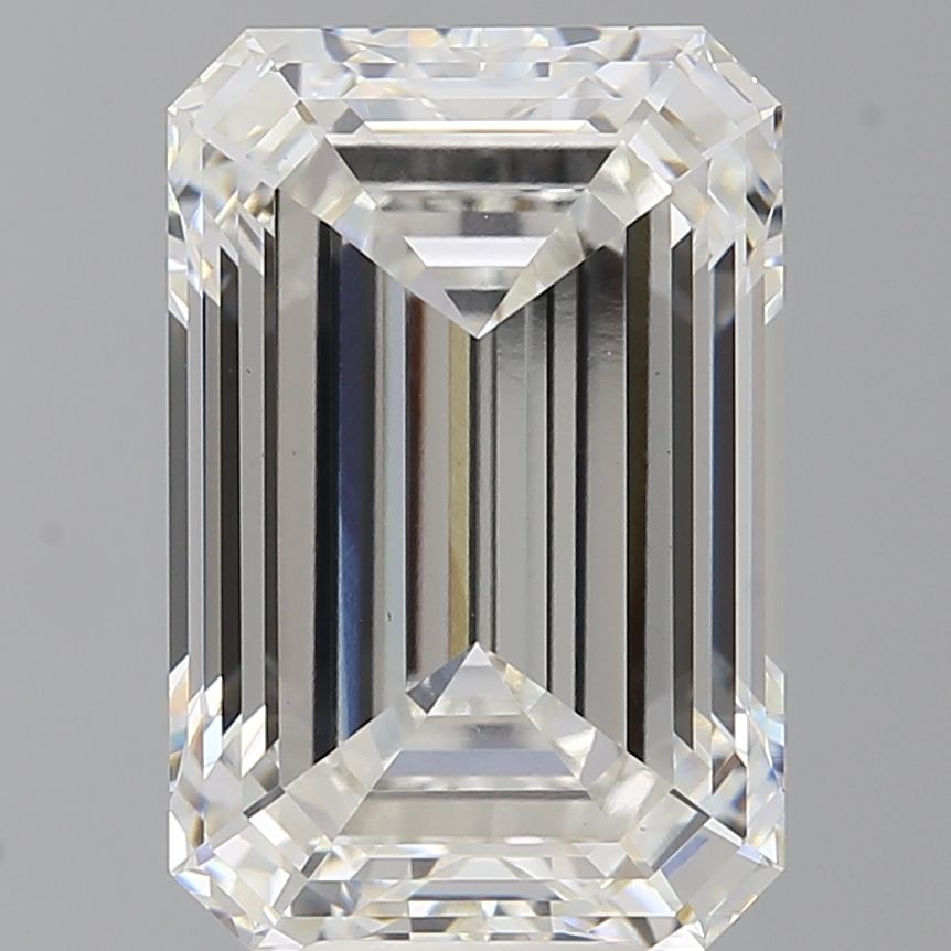 9.57 ct. emerald Lab Grown Diamond front image