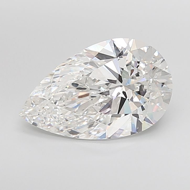 7.10 ct. pear Lab Grown Diamond front image
