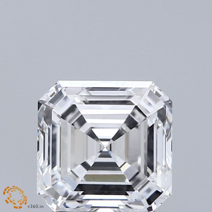 2.09 ct lab-grown Asscher Diamond